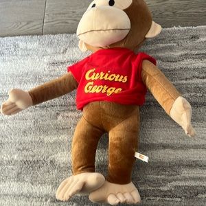 Curios George stuffed animal